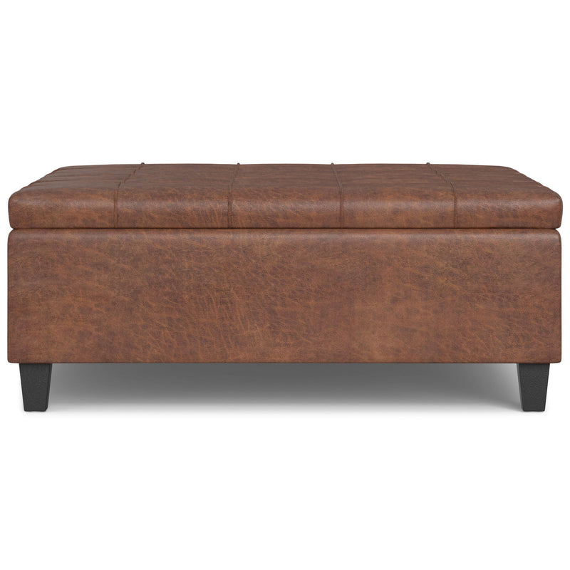 Harrison - Upholstered Coffee Table Storage Ottoman - R&R Furniture Gallery (Fountain Valley, CA)