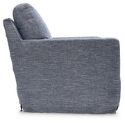 Nenana Next-Gen Nuvella - Swivel Glider Accent Chair - R&R Furniture Gallery (Fountain Valley, CA)