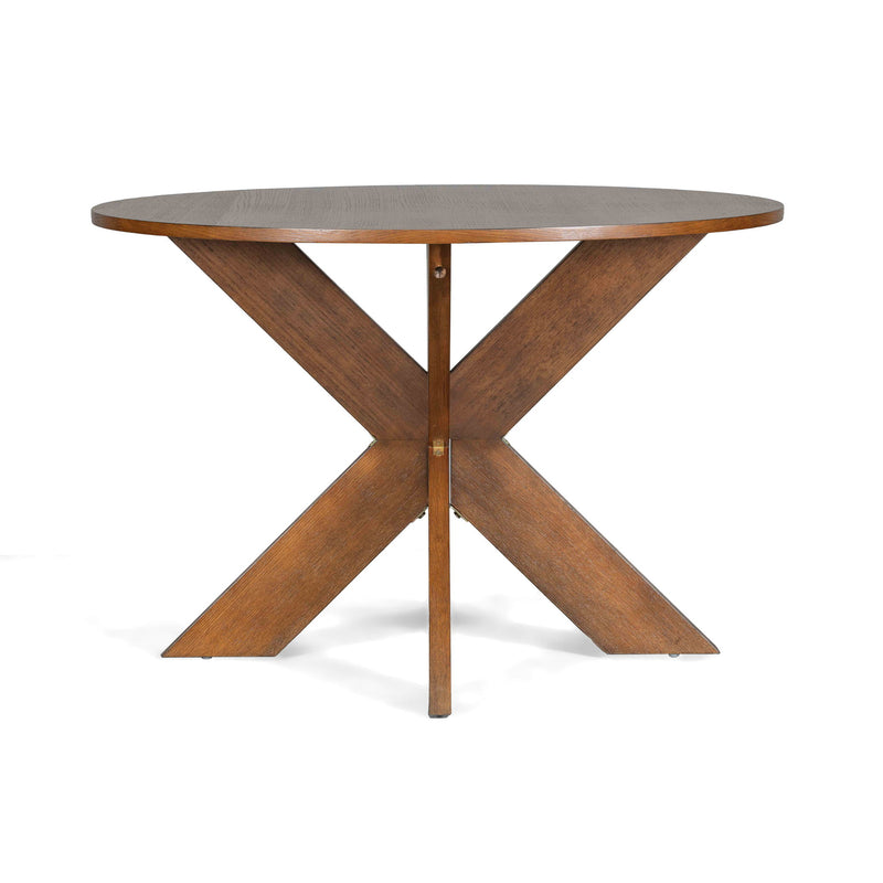 Round Dining Table Kitchen Table - Cherry - R&R Furniture Gallery (Fountain Valley, CA)