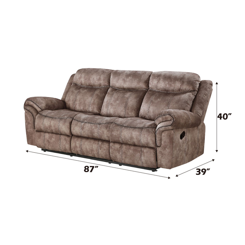 Zubaida - Sofa w/USB Dock & Console(Motion) - R&R Furniture Gallery (Fountain Valley, CA)