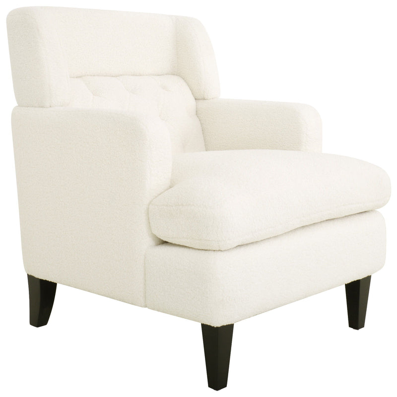 Upholstered Accent Chair Tufted Armchair For Living Room And Bedroom - R&R Furniture Gallery (Fountain Valley, CA)