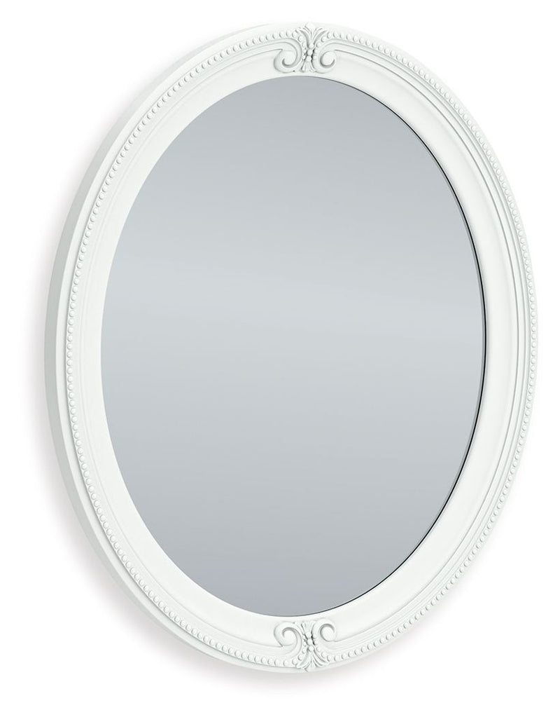 Kozlani - Bedroom Mirror - White - R&R Furniture Gallery (Fountain Valley, CA)