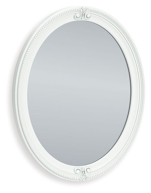 Kozlani - Bedroom Mirror - White - R&R Furniture Gallery (Fountain Valley, CA)
