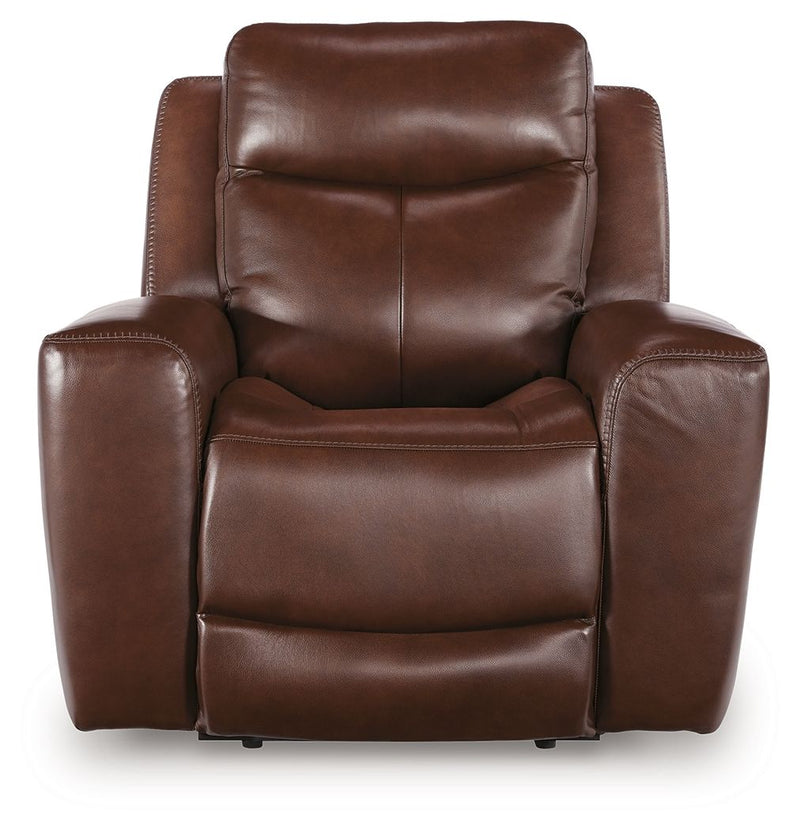 Next Move - Power Recliner With Adjustable Headrest - R&R Furniture Gallery (Fountain Valley, CA)