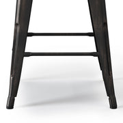 Rayne - Curved Back Metal Stool (Set of 2) - R&R Furniture Gallery (Fountain Valley, CA)