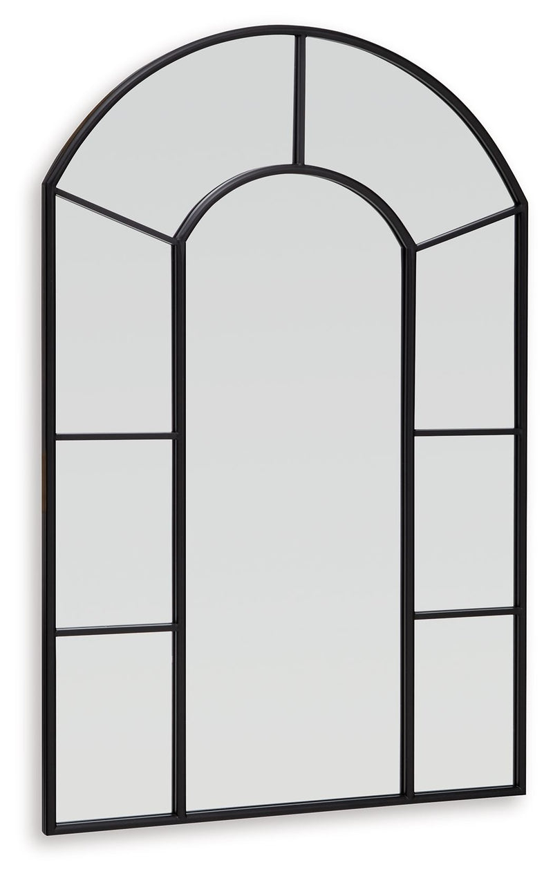 Evengton - Accent Mirror - Black - R&R Furniture Gallery (Fountain Valley, CA)