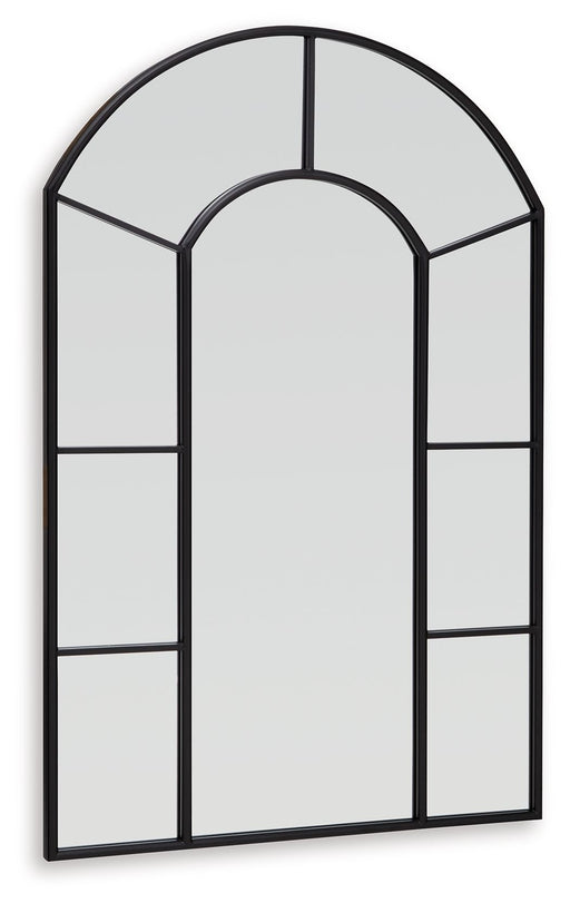 Evengton - Accent Mirror - Black - R&R Furniture Gallery (Fountain Valley, CA)