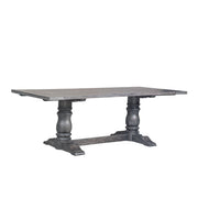Leventis - 30" Dining Table - Weathered Gray - R&R Furniture Gallery (Fountain Valley, CA)