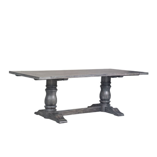 Leventis - 30" Dining Table - Weathered Gray - R&R Furniture Gallery (Fountain Valley, CA)