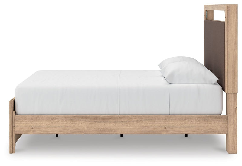 Kinlanni - Upholstered Platform Bed - R&R Furniture Gallery (Fountain Valley, CA)