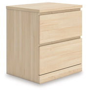 Onita - Two Drawer Night Stand - R&R Furniture Gallery (Fountain Valley, CA)