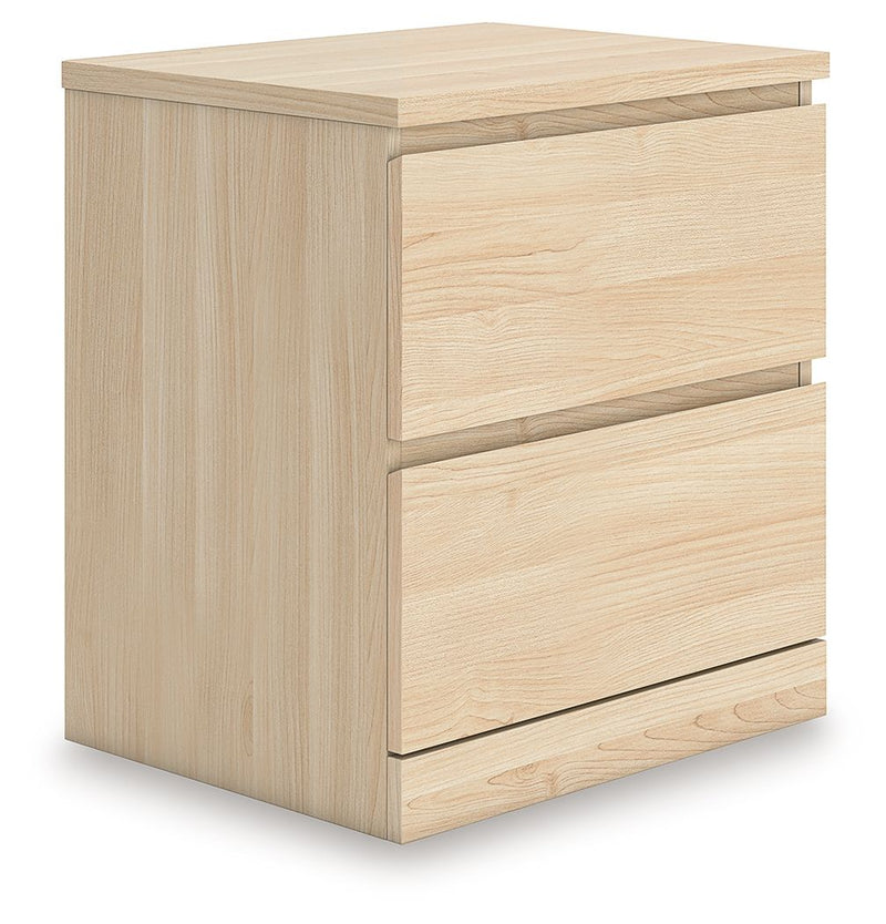 Onita - Two Drawer Night Stand - R&R Furniture Gallery (Fountain Valley, CA)