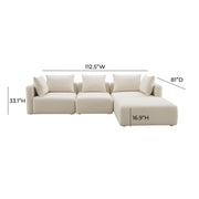 Hangover - Linen Sectional - R&R Furniture Gallery (Fountain Valley, CA)