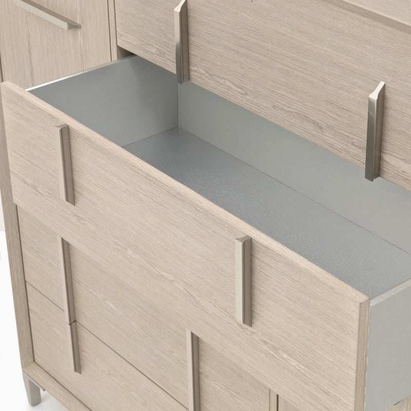 Lotus Bay - 5-Drawer Chest - Sand - R&R Furniture Gallery (Fountain Valley, CA)