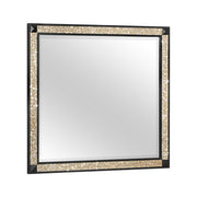 Lively - Mirror With Glitter Detail - Black - R&R Furniture Gallery (Fountain Valley, CA)