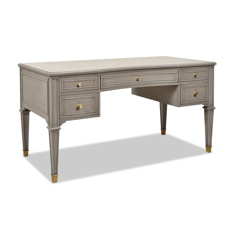 Dauphin - 5 Drawer Executive Desk - R&R Furniture Gallery (Fountain Valley, CA)