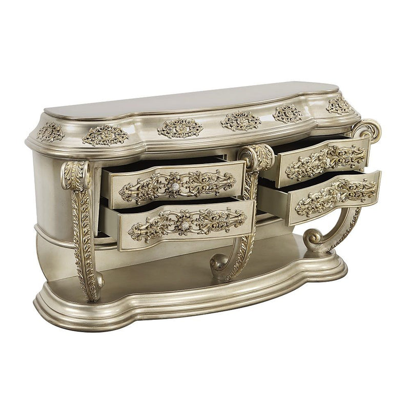 Danae - Server - Champagne & Gold - R&R Furniture Gallery (Fountain Valley, CA)