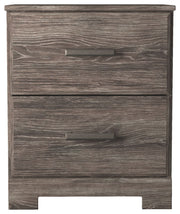 Ralinksi - Two Drawer Night Stand - Gray - R&R Furniture Gallery (Fountain Valley, CA)