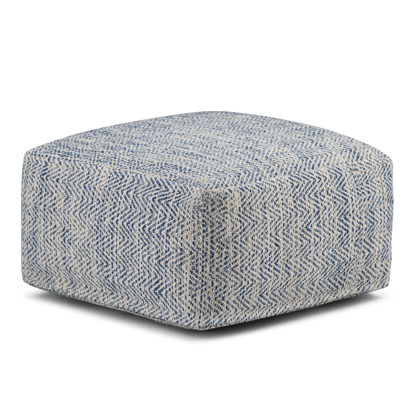 Nate - Handcrafted Square Pouf - R&R Furniture Gallery (Fountain Valley, CA)