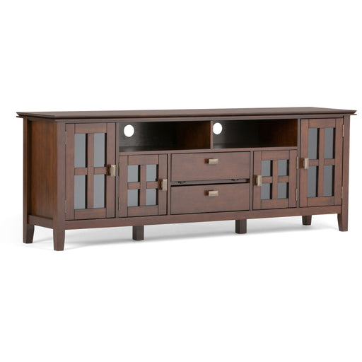 Artisan - TV Media Stand - Russet Brown - R&R Furniture Gallery (Fountain Valley, CA)