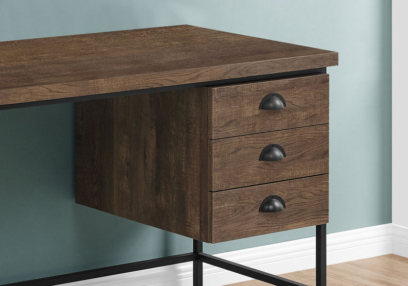 Computer Desk For Home Office, Laptop, 3 Storage Drawers, Contemporary & Moder - R&R Furniture Gallery (Fountain Valley, CA)