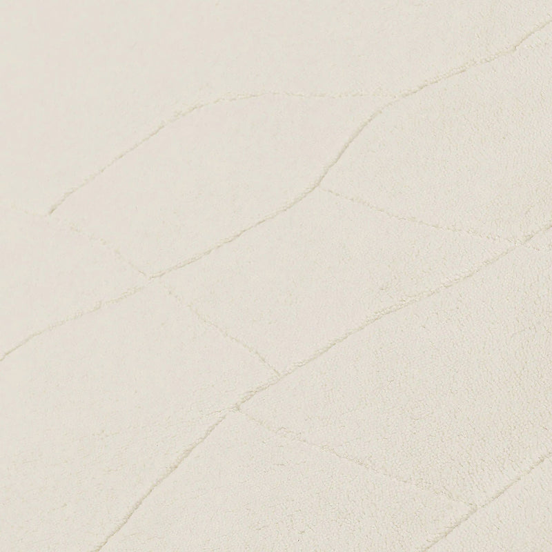 Renewed - 2' x 3' Lucerne Wool Area Rug - Ivory