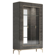 Venezia - Wine Cabinet - Gray - R&R Furniture Gallery (Fountain Valley, CA)