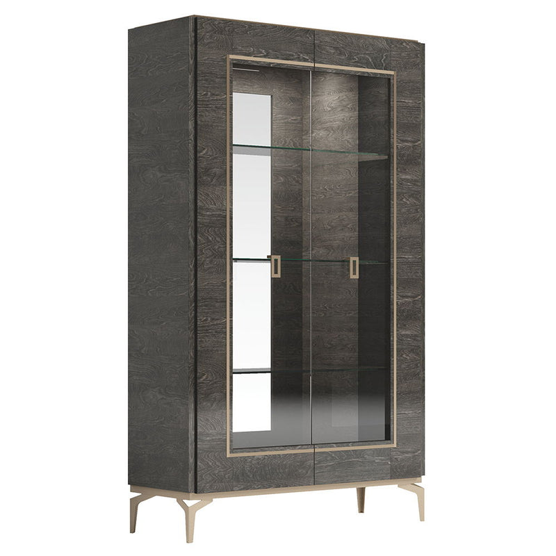 Venezia - Wine Cabinet - Gray - R&R Furniture Gallery (Fountain Valley, CA)