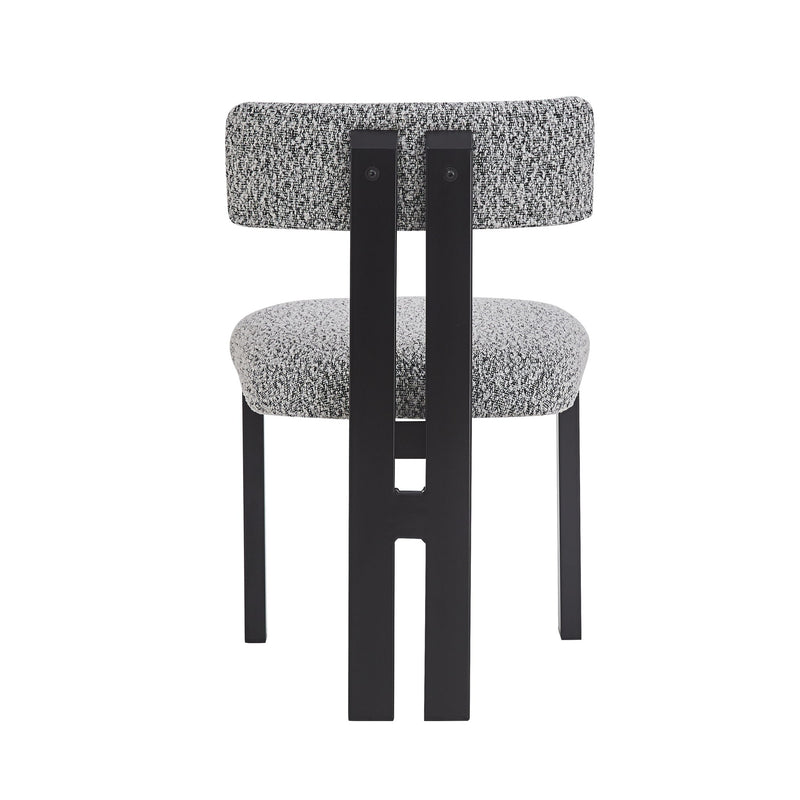 Modern Upholstered Armless Dining Chairs With Metal Legs - R&R Furniture Gallery (Fountain Valley, CA)