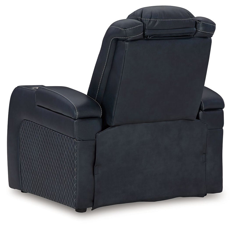 Fyne-dyme - Power Recliner/Adj Headrest - R&R Furniture Gallery (Fountain Valley, CA)