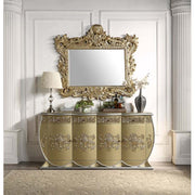 Bernadette - Server - Gold - R&R Furniture Gallery (Fountain Valley, CA)