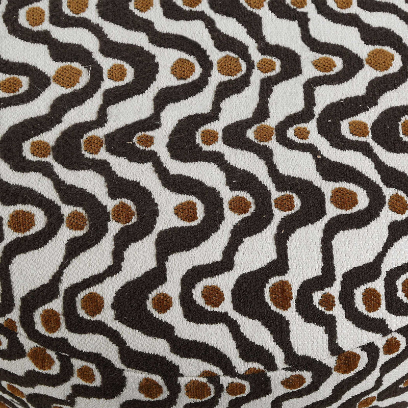 Cas - Plush Ottoman - Espresso