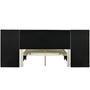 Upholstered Platform Bed With Big Headboard - R&R Furniture Gallery (Fountain Valley, CA)