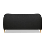 Roman - Curved Headboard Upholstered Platform Bed - R&R Furniture Gallery (Fountain Valley, CA)
