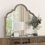 Lyris - Mirror, Rustic Oak