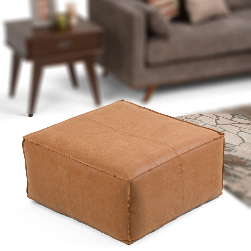 Brody - Large Square, Coffee Table Pouf - R&R Furniture Gallery (Fountain Valley, CA)