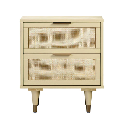 Sierra Buttermilk - Nightstand - Beige - R&R Furniture Gallery (Fountain Valley, CA)
