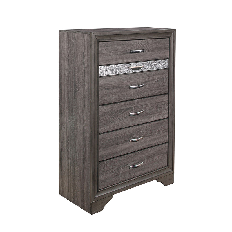 Ryder - Sparkle Chest - Gray - R&R Furniture Gallery (Fountain Valley, CA)