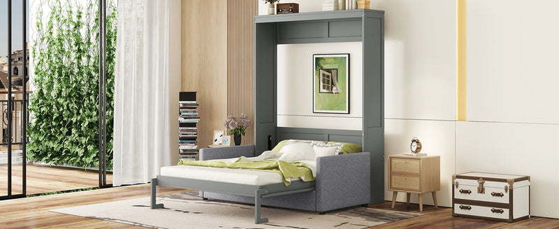 Murphy Wall Bed With Cushion - R&R Furniture Gallery (Fountain Valley, CA)