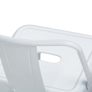 Rayne - Curved Back Metal Stool (Set of 2) - R&R Furniture Gallery (Fountain Valley, CA)