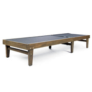 Summerland Chaise Lounge Dark Mesh Outdoor Seating - Dark Gray - R&R Furniture Gallery (Fountain Valley, CA)