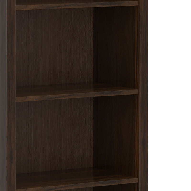 Warm Shaker - 5 Shelf Bookcase - R&R Furniture Gallery (Fountain Valley, CA)