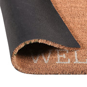 Doormats - Daisy Welcome Doormat - Ivory Multi / Natural - R&R Furniture Gallery (Fountain Valley, CA)