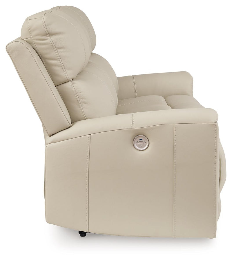 Dahlmoore - Power Reclining Sofa - Almond - R&R Furniture Gallery (Fountain Valley, CA)