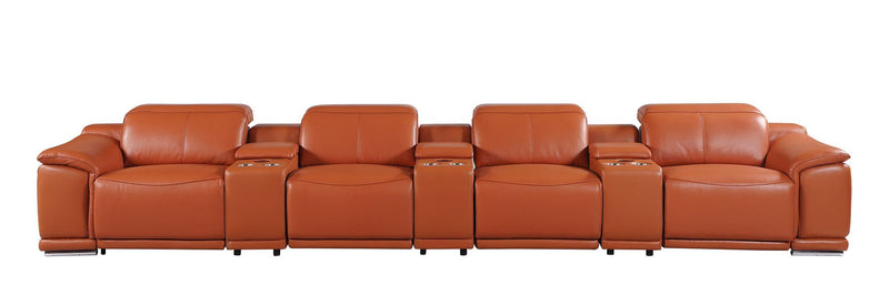 9762 - 7-Piece Modular Power Reclining Sofa With 4 Power Recliners