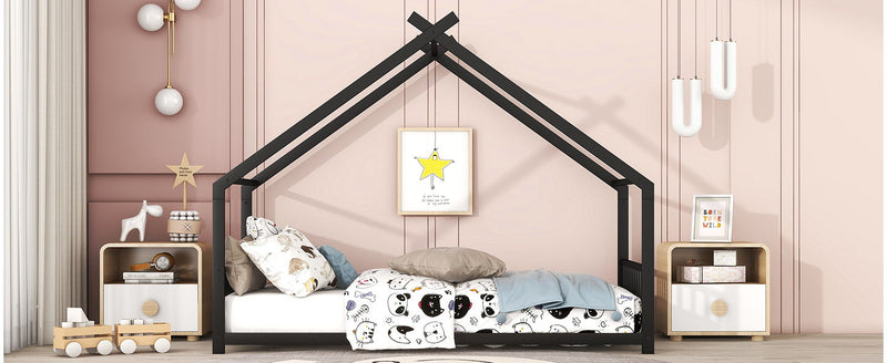 Metal House Bed - R&R Furniture Gallery (Fountain Valley, CA)