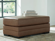 VillaCourt - Ottoman - Caramel - R&R Furniture Gallery (Fountain Valley, CA)