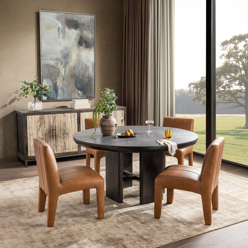 Celadon - Round Dining Table - Truffle Roast - R&R Furniture Gallery (Fountain Valley, CA)