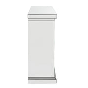 Nysa - 40" Fireplace - Mirrored & Faux Crystals - R&R Furniture Gallery (Fountain Valley, CA)