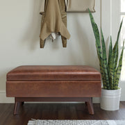 Owen - Upholstered Rectangular Storage Ottoman - R&R Furniture Gallery (Fountain Valley, CA)